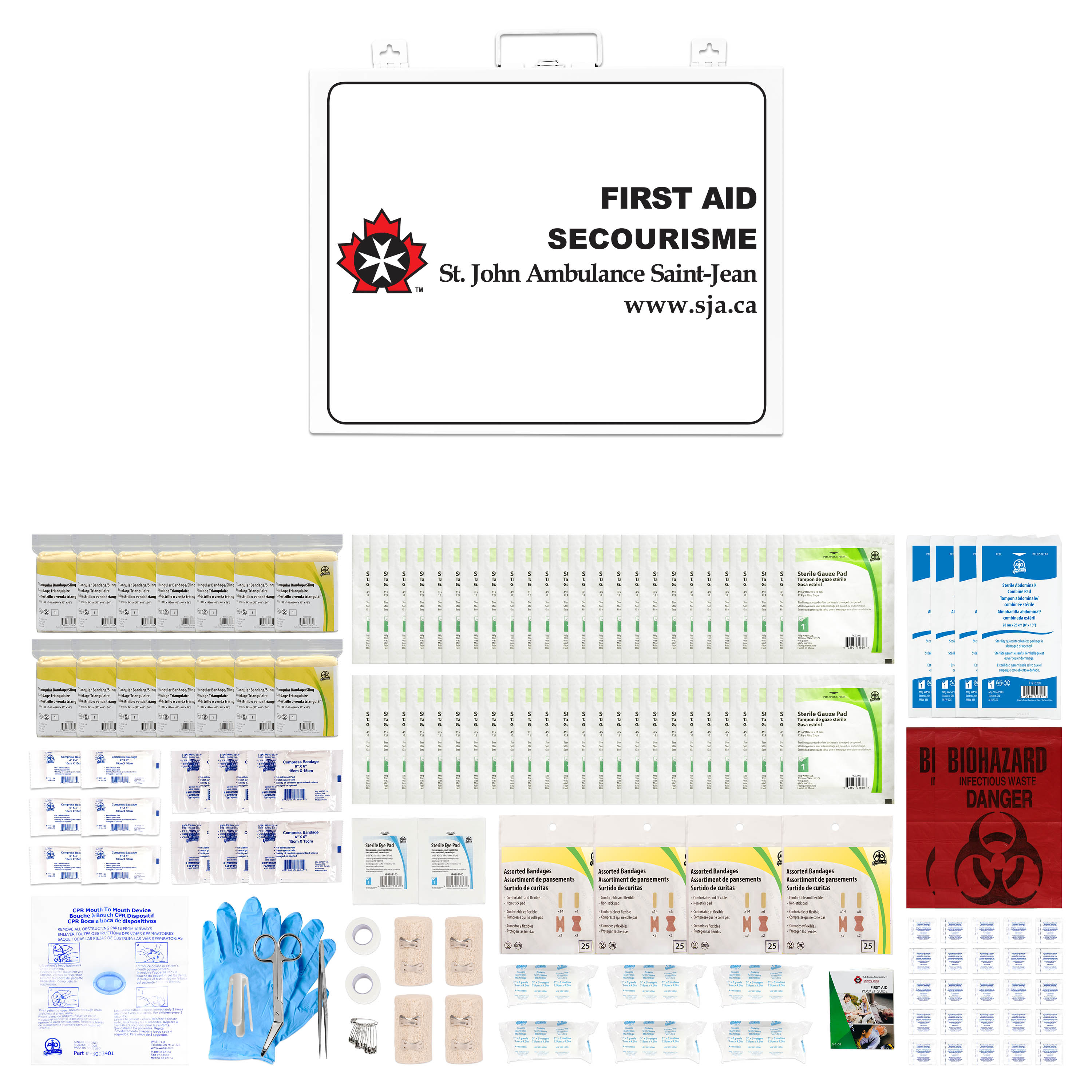Canada Labour Code First Aid Kit - Level A - Metal