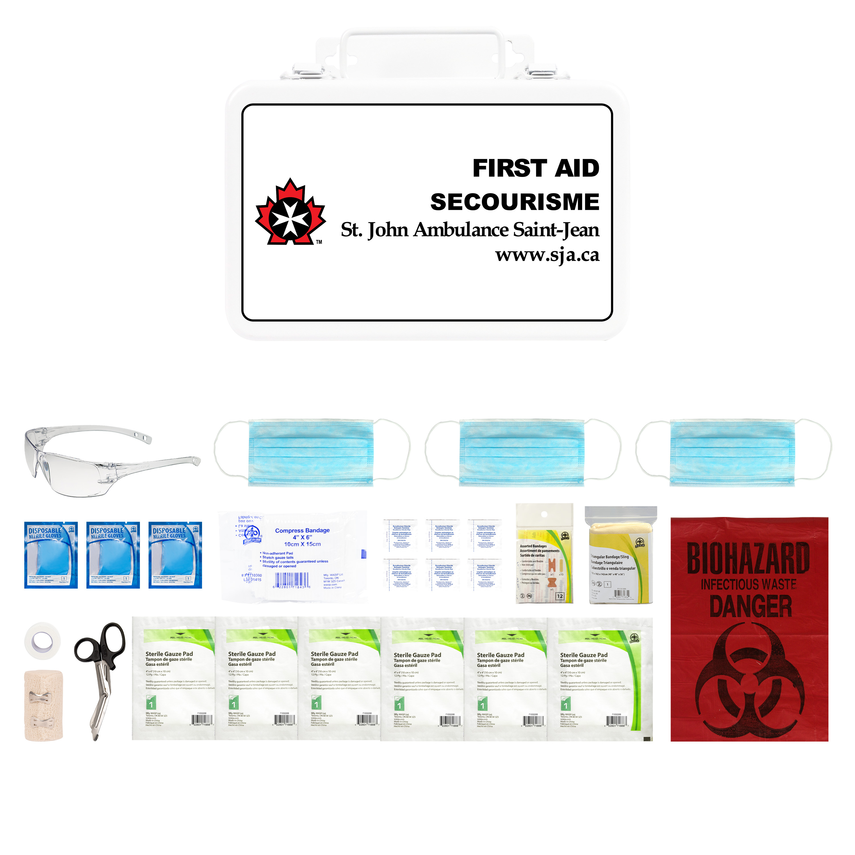 British Columbia 2-10 Employees First Aid Kit - Basic