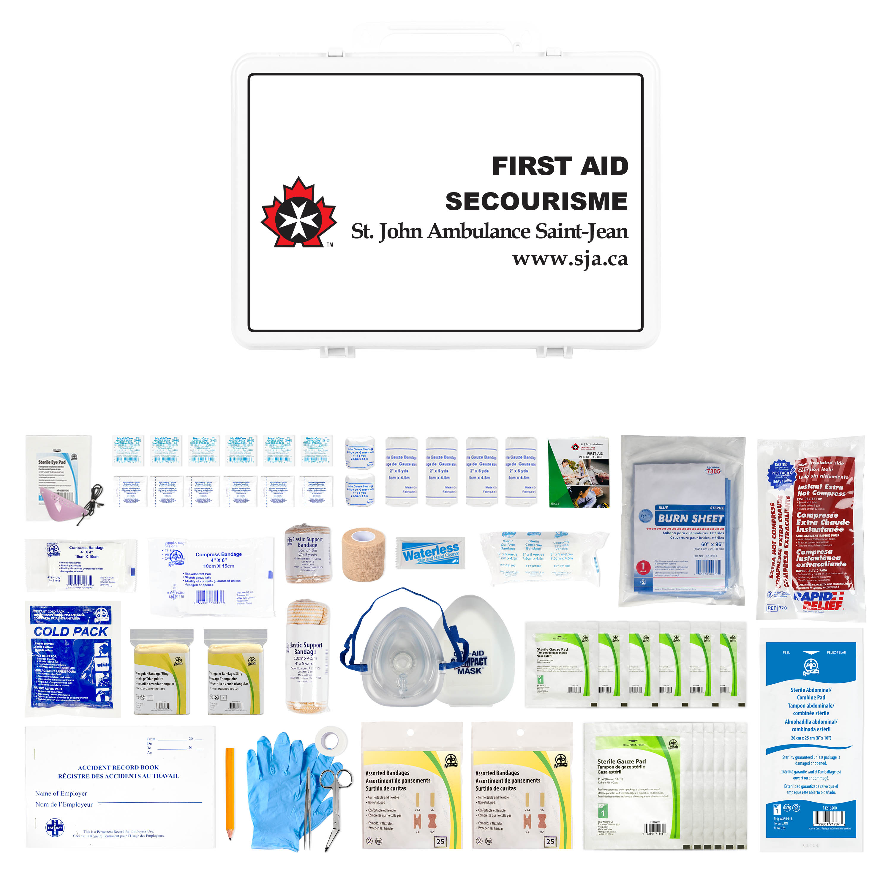 Northwest Territories & Nunavut Schedule H/I First Aid Kit - Less Advanced