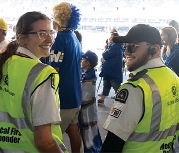 Medical First Responder (MFR) Volunteers