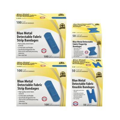 Blue Metal Detectable Bandages Variety Pack