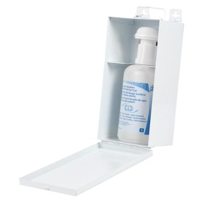 Metal Cabinet with 1L, Eyewash Solution with Eye Cup