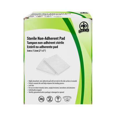 Package of Non-Adherent Pads