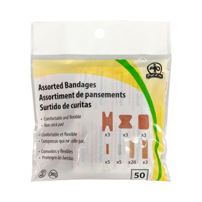 Package of Assorted Bandages, 50/Bag