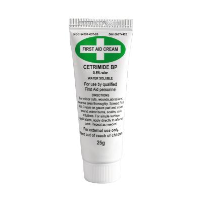 25 gram tube of Cetrimide Antiseptic Cream