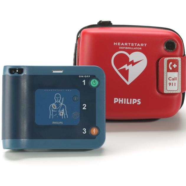 HeartStart FRx AED with Ready-Pack configuration, Standard Carrying Case