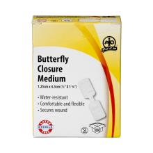 Box of Medium Butterfly Closures