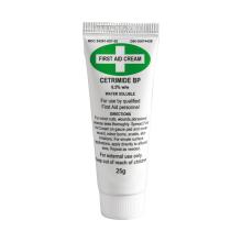 25 gram tube of Cetrimide Antiseptic Cream